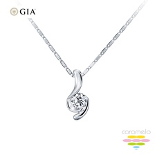 GIA 30分 F/VS2 鑽石項鍊