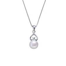 珍珠項鍊  簡愛系列 淡水珍珠項鍊 (7mm)
