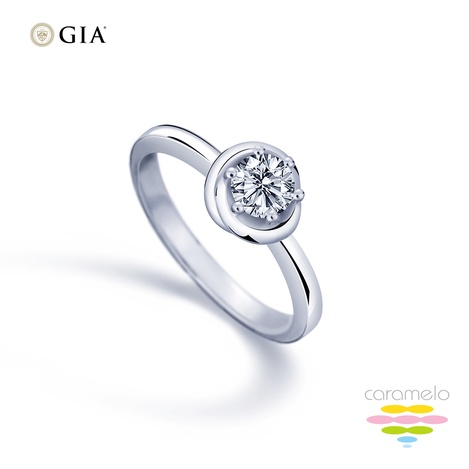GIA 30分/50分 鑽戒  圓舞曲系列