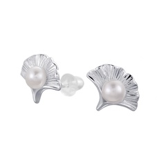 珍珠耳環  簡愛系列 淡水珍珠耳環(3-4m)