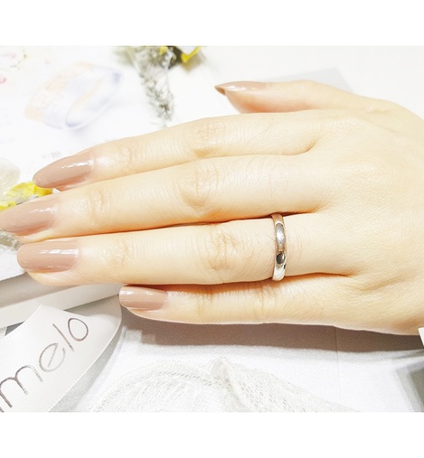 純銀戒指  幸福指輪亮面系列(3mm)