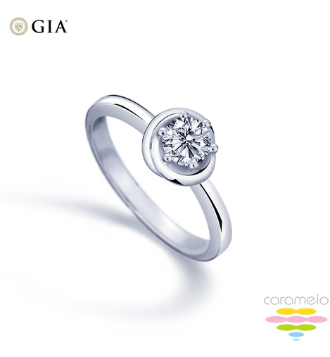 GIA 30分/50分 鑽戒  圓舞曲系列