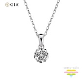 GIA 30分/50分 鑽石項鍊