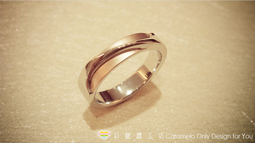 生日數字手工設計結婚戒指 - Ms.蔡