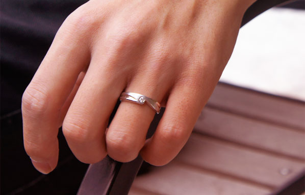 如何將男戒和已經購買好的求婚女戒搭配成對呢?