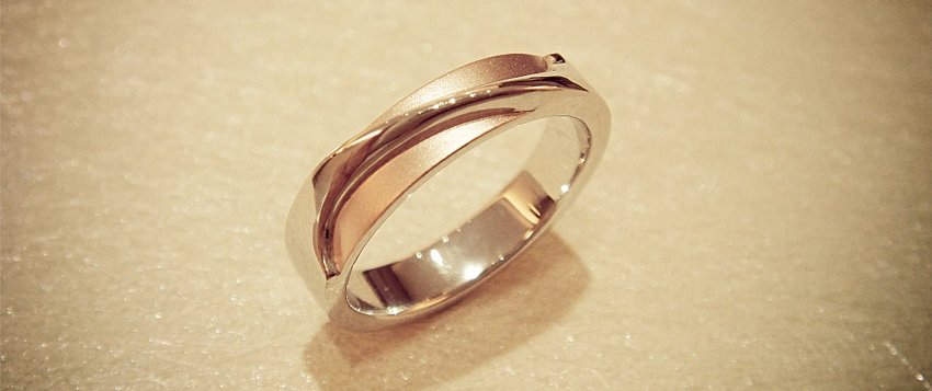 生日數字手工設計結婚戒指 - Ms.蔡