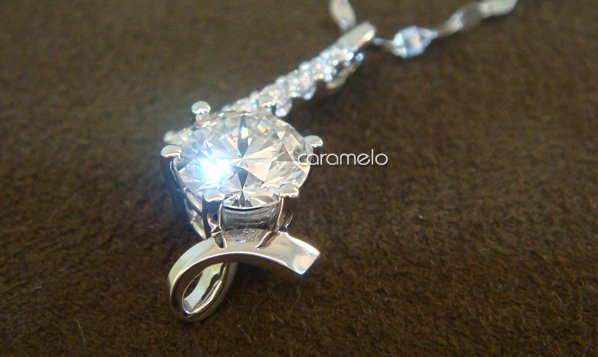 璀璨鑽石手工訂製項鍊 - Ms. 張